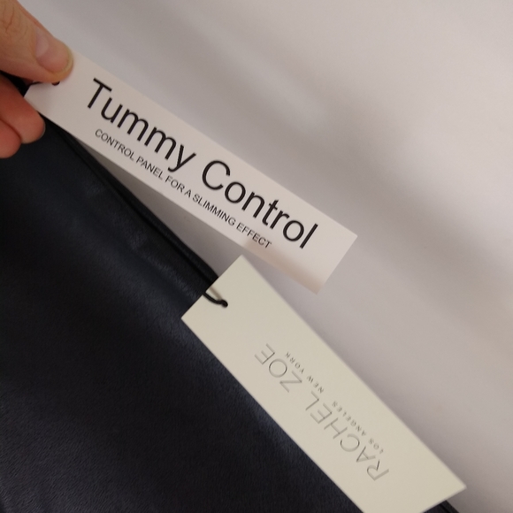 NEW Rachel Zoe High Waist Faux Leather Leggings - Picture 5 of 6